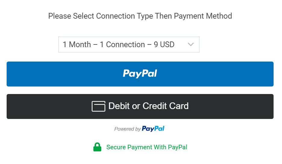  tap the PayPal button 