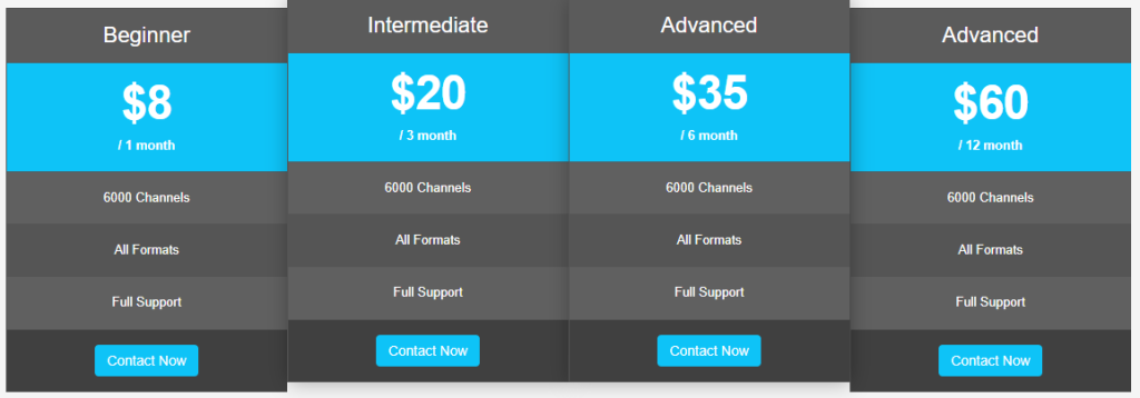  All Available Packages of Star IPTV